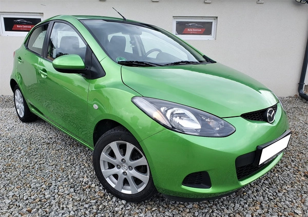 Mazda 2 cena 17700 przebieg: 190000, rok produkcji 2008 z Łazy małe 379